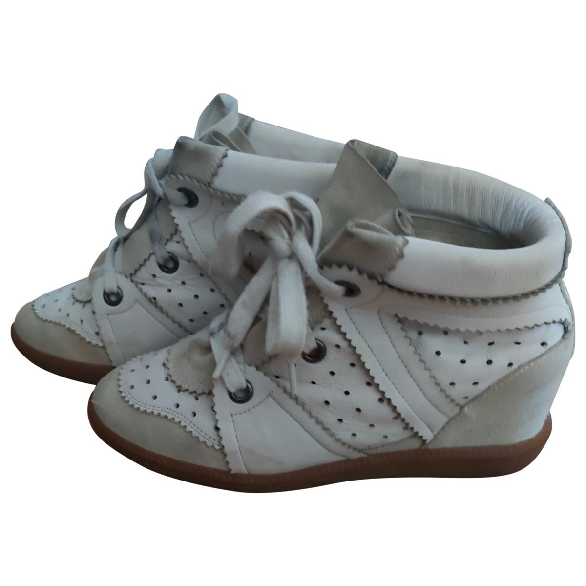 Betty leather trainers