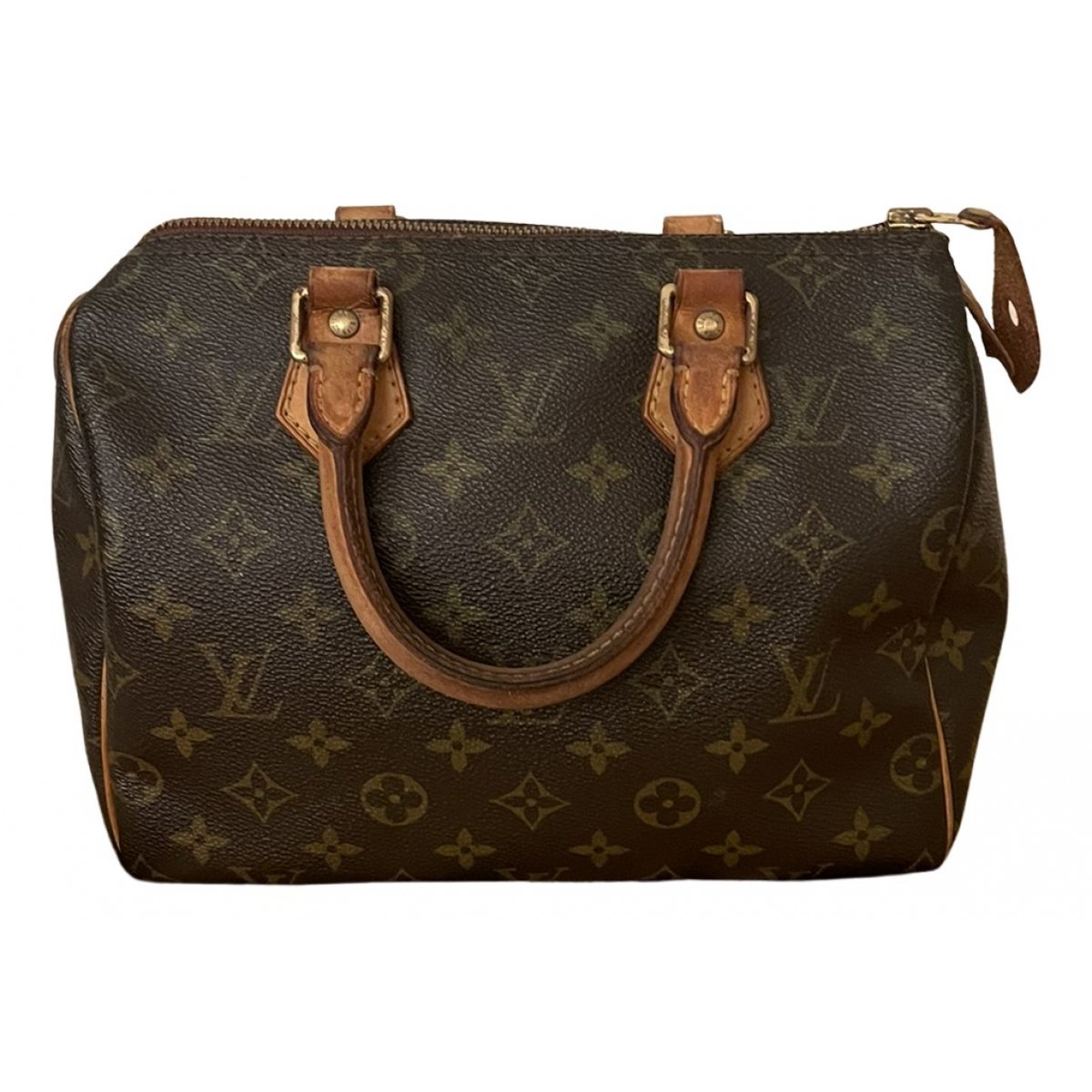 Speedy leather handbag