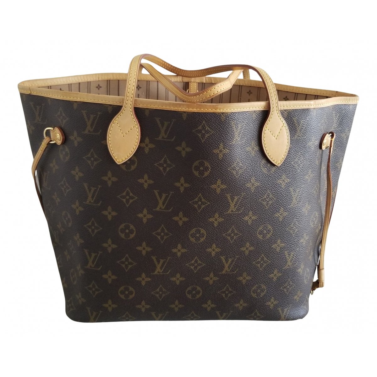 Neverfull leather handbag