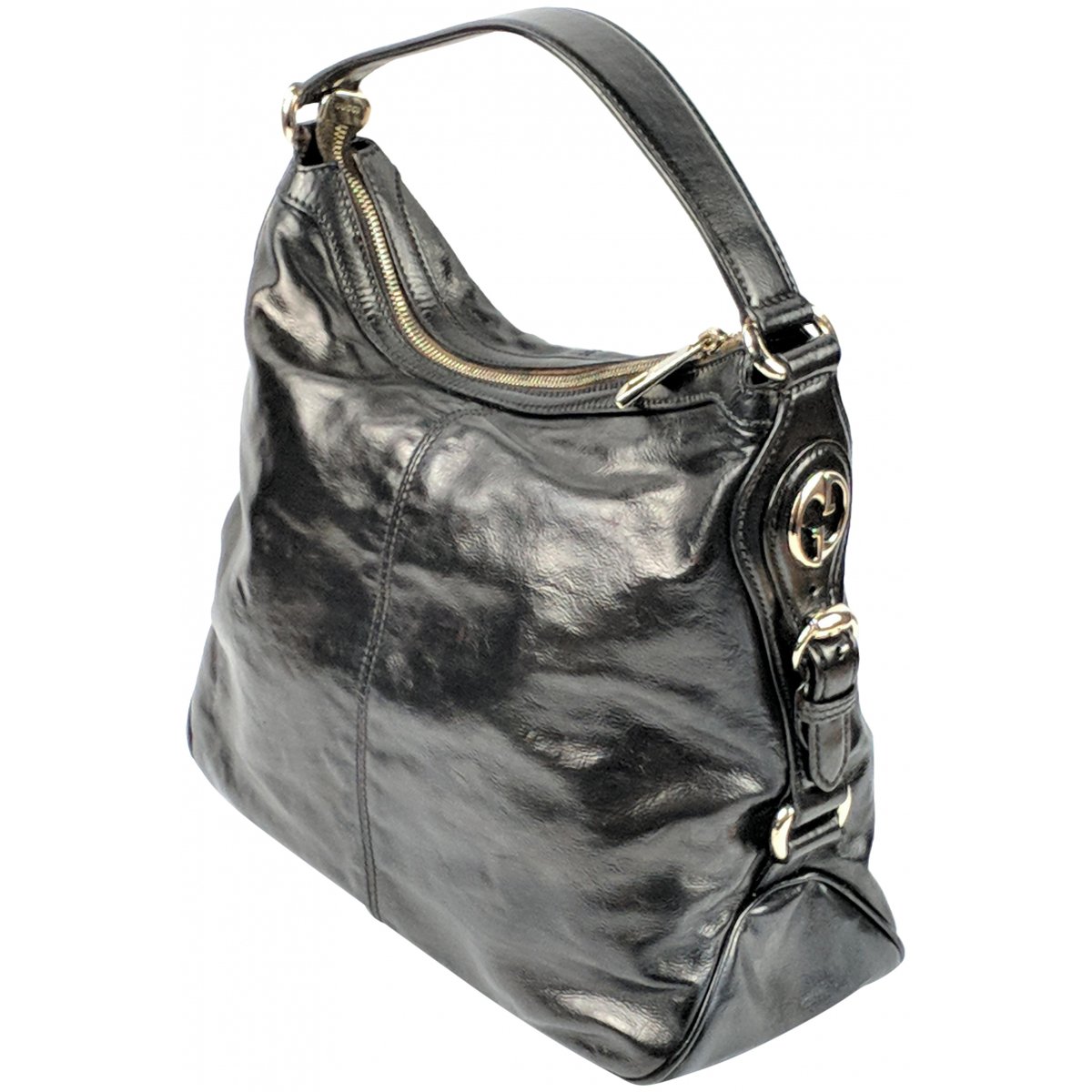 D-Ring leather handbag