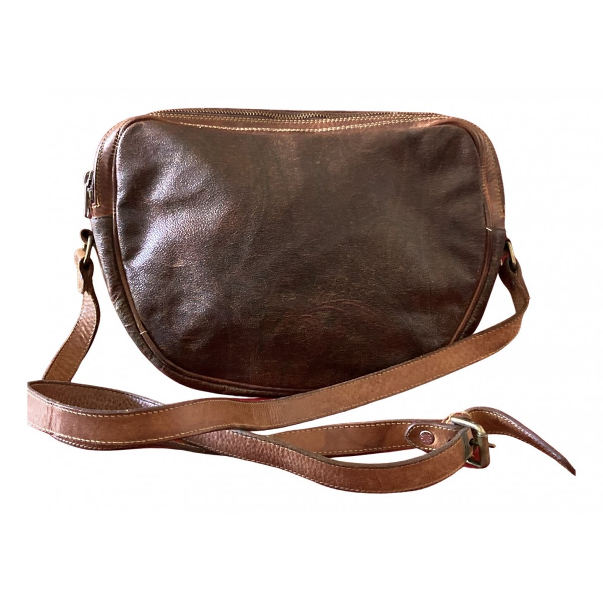Leather crossbody bag