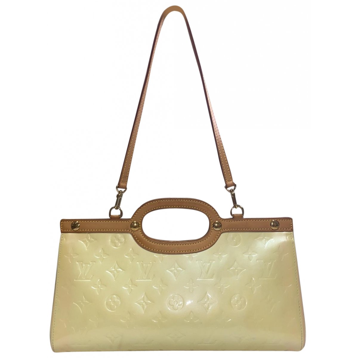 Roxbury patent leather handbag