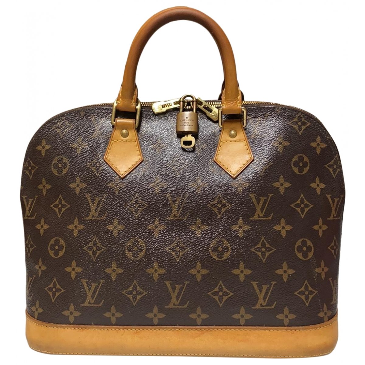 Alma leather handbag