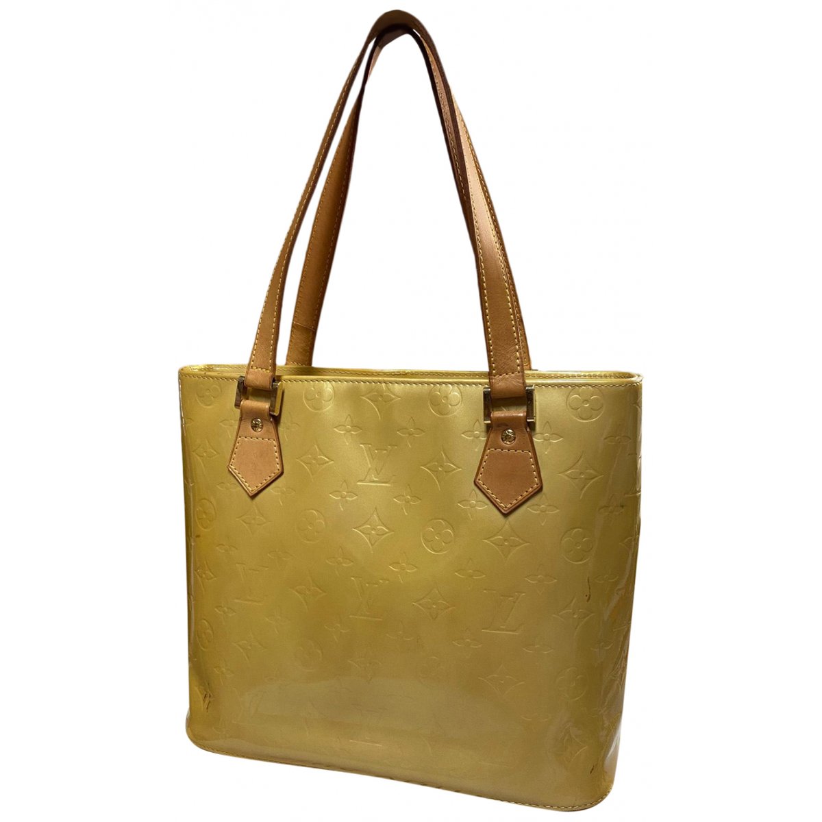Houston patent leather handbag