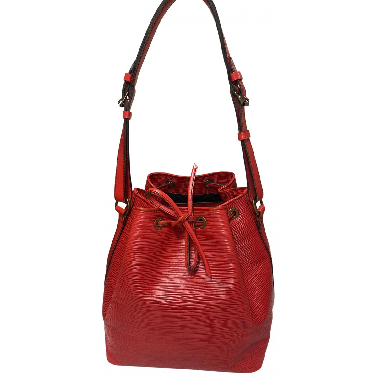 Petit Noé trunk leather handbag