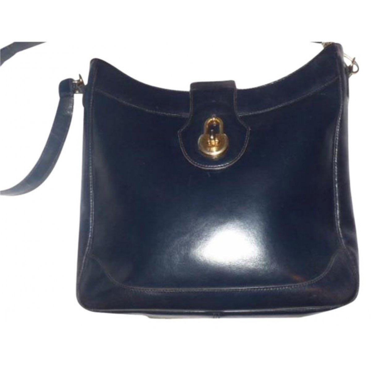 Hobo leather handbag