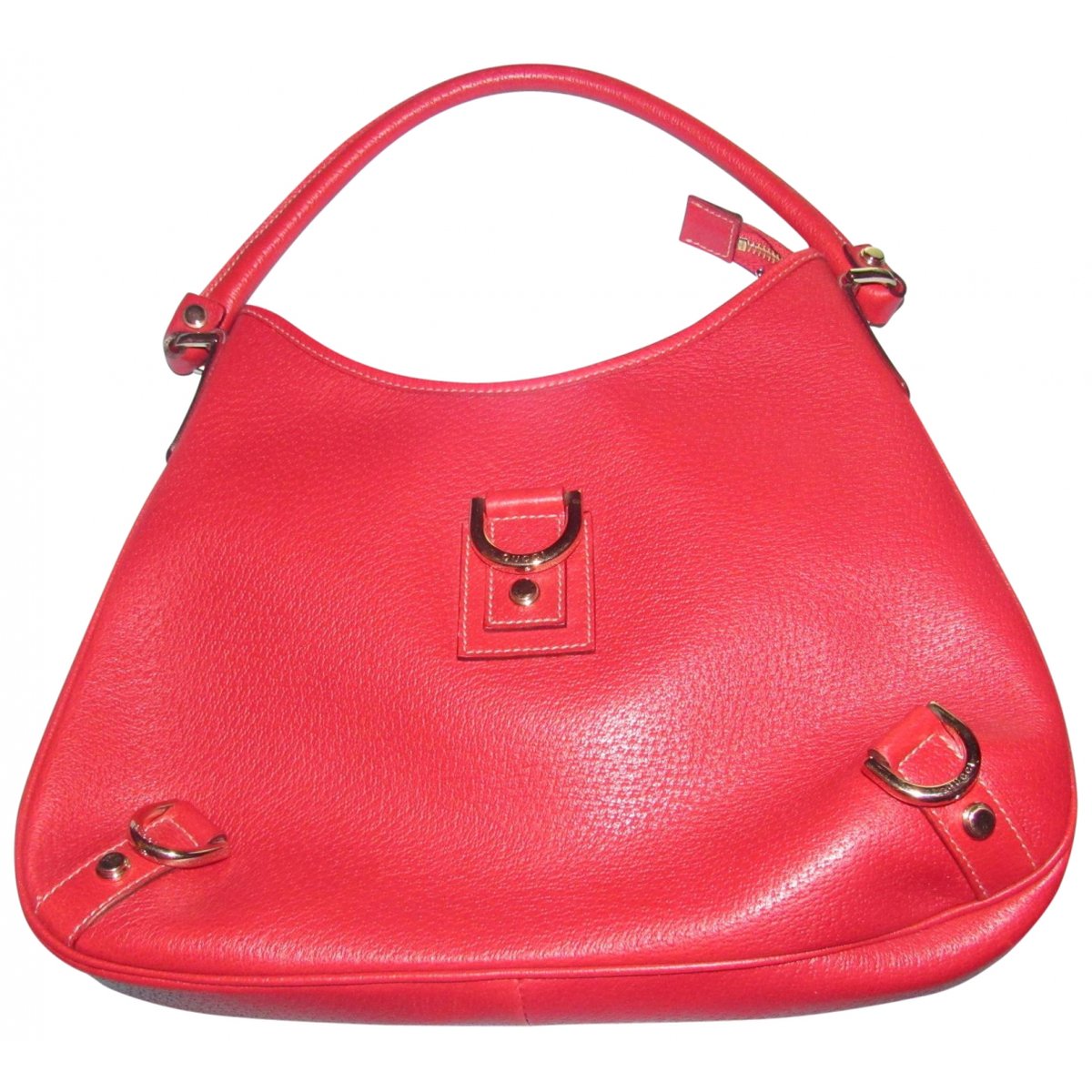 D-Ring leather handbag