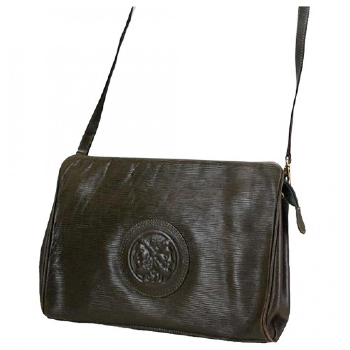 Camera case leather crossbody bag