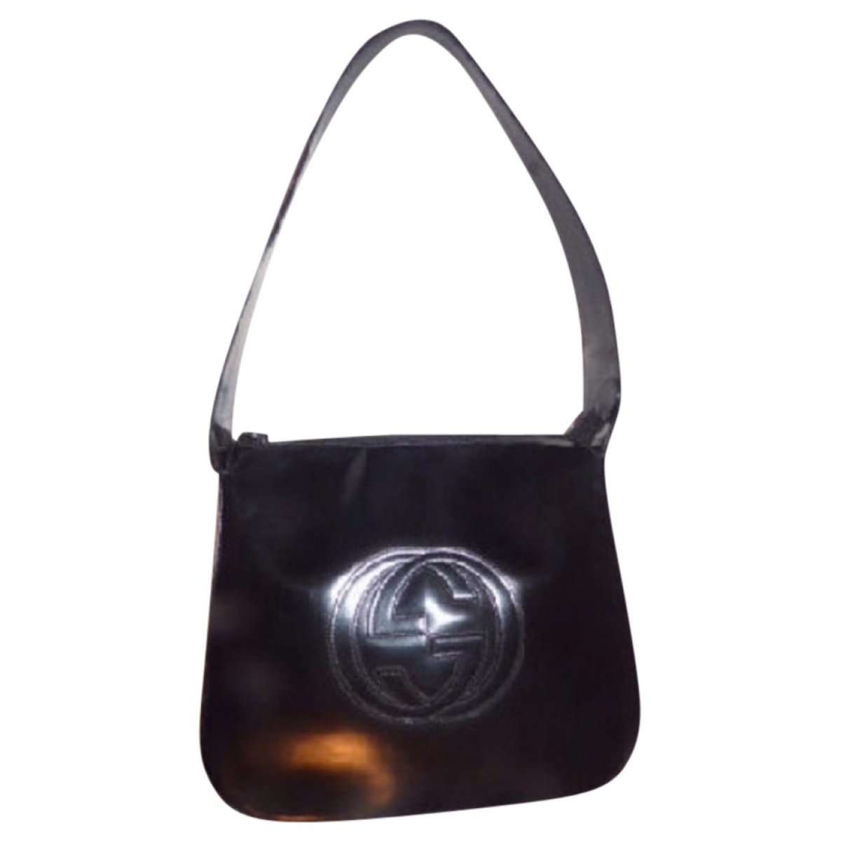 Hysteria patent leather handbag