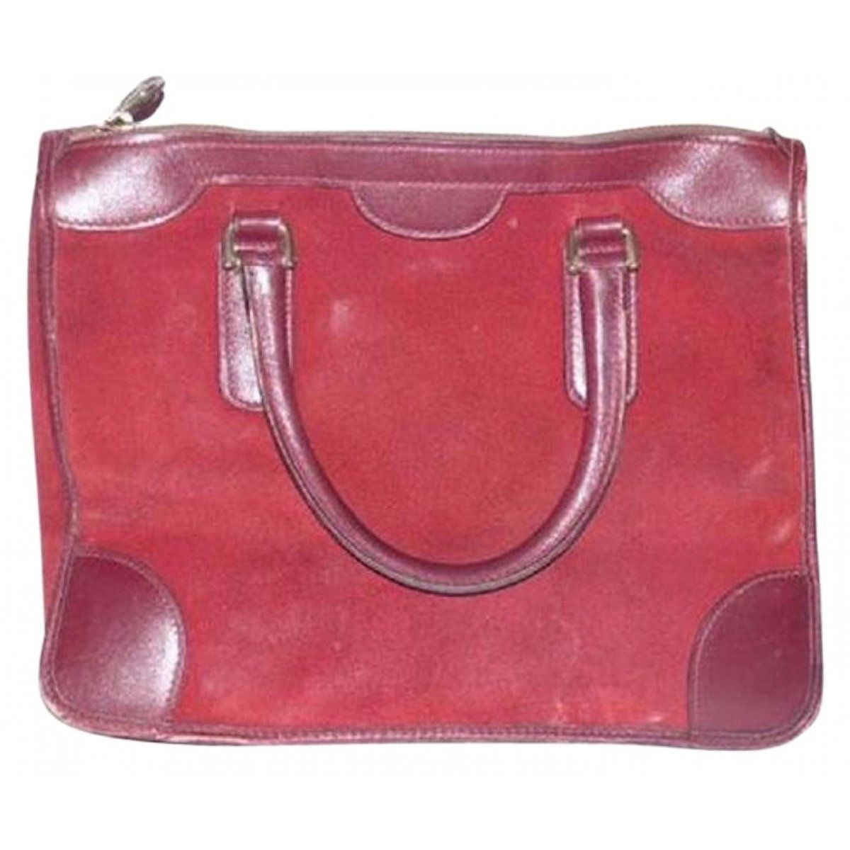 Dôme leather handbag