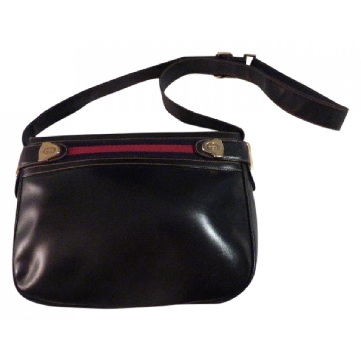 Ophidia Messenger leather handbag