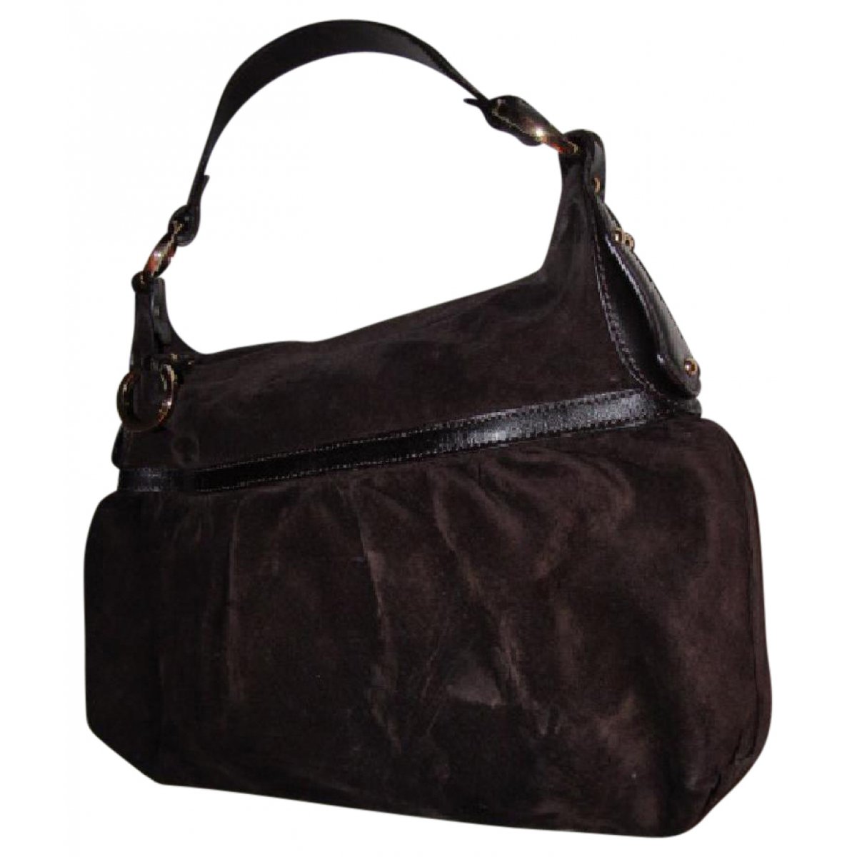 Oyster leather handbag