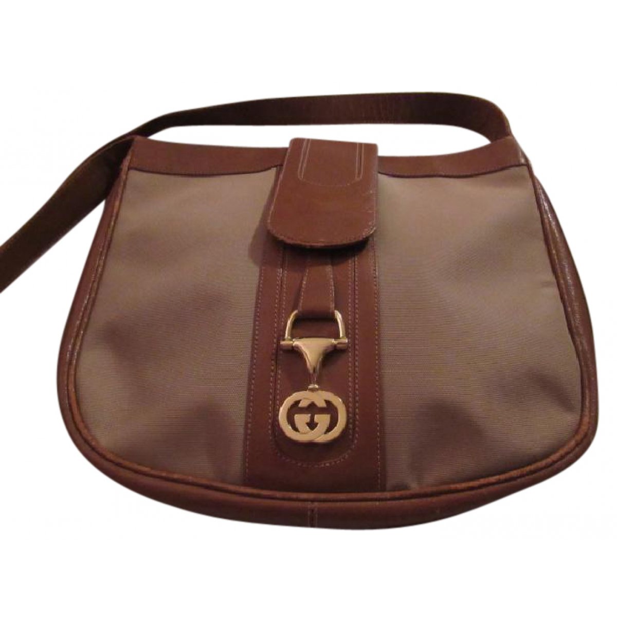 Bamboo Tassel Oval leather handbag