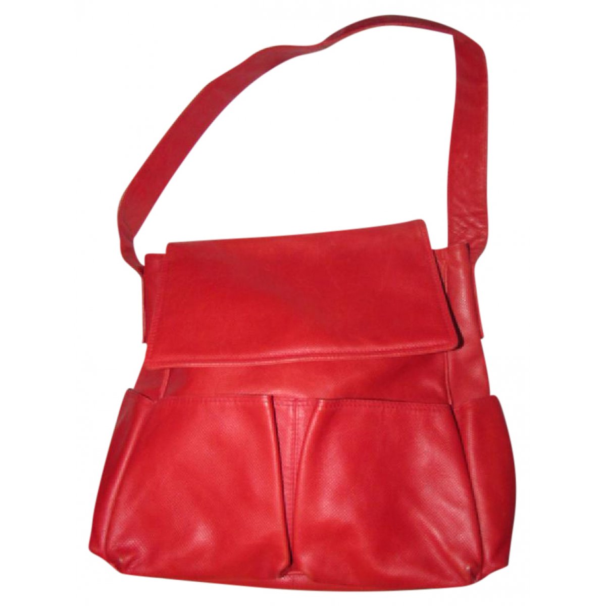 Cassette leather handbag
