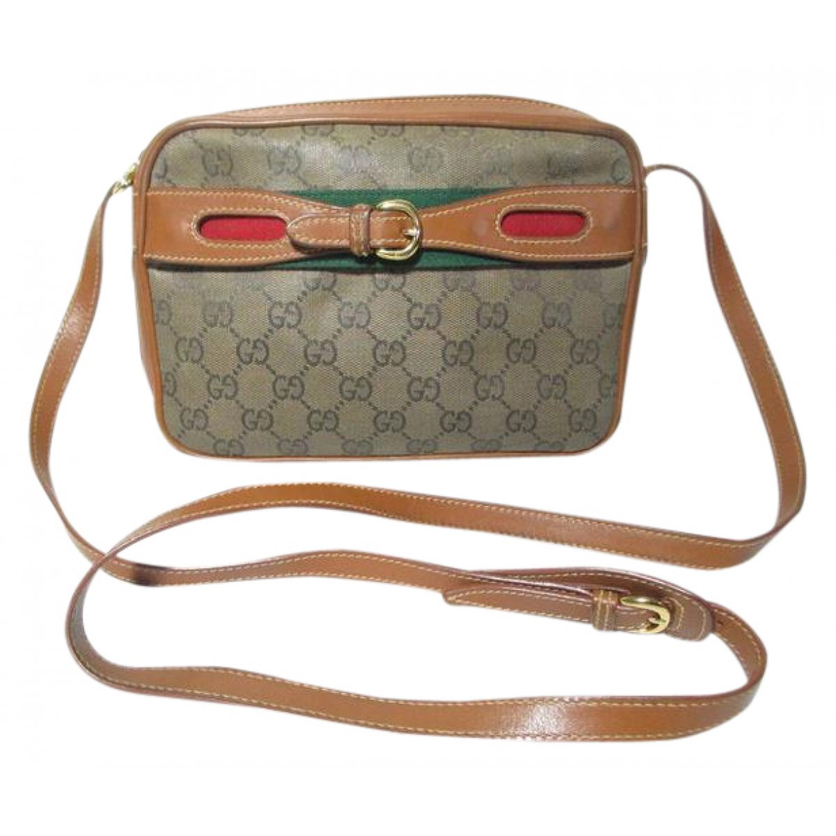 Ophidia GG Supreme leather handbag