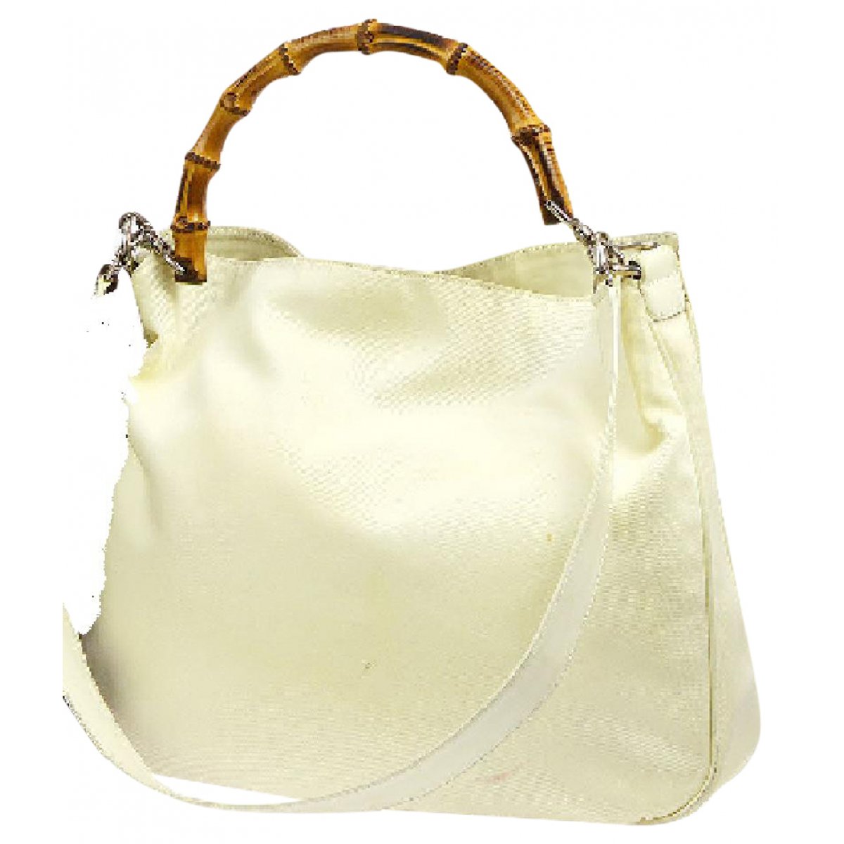 Bamboo Top Handle leather handbag