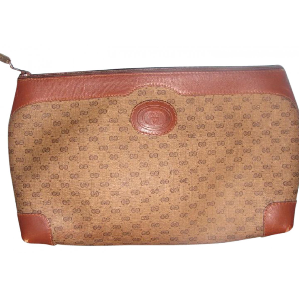 Ophidia leather clutch bag