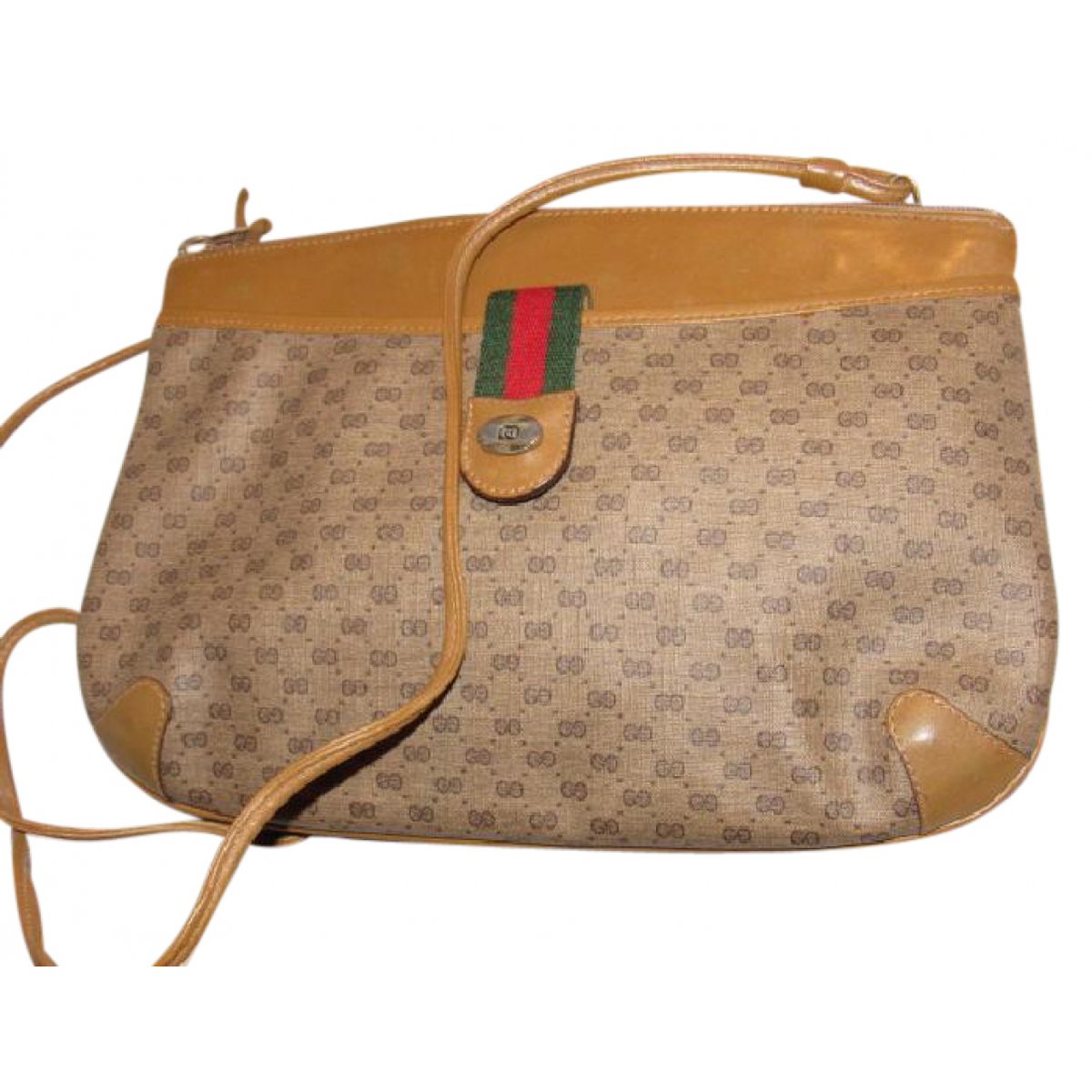 GG Running leather handbag