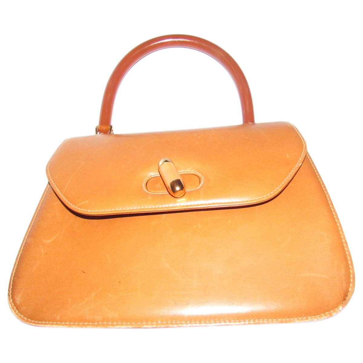 Lady Lock leather handbag