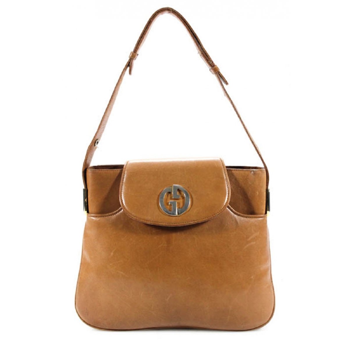 Hobo leather handbag
