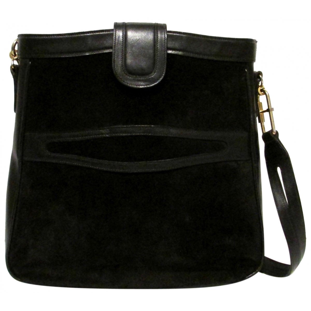 Bamboo leather handbag