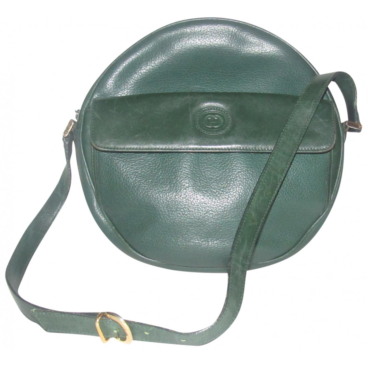 Bamboo Tassel Oval leather handbag