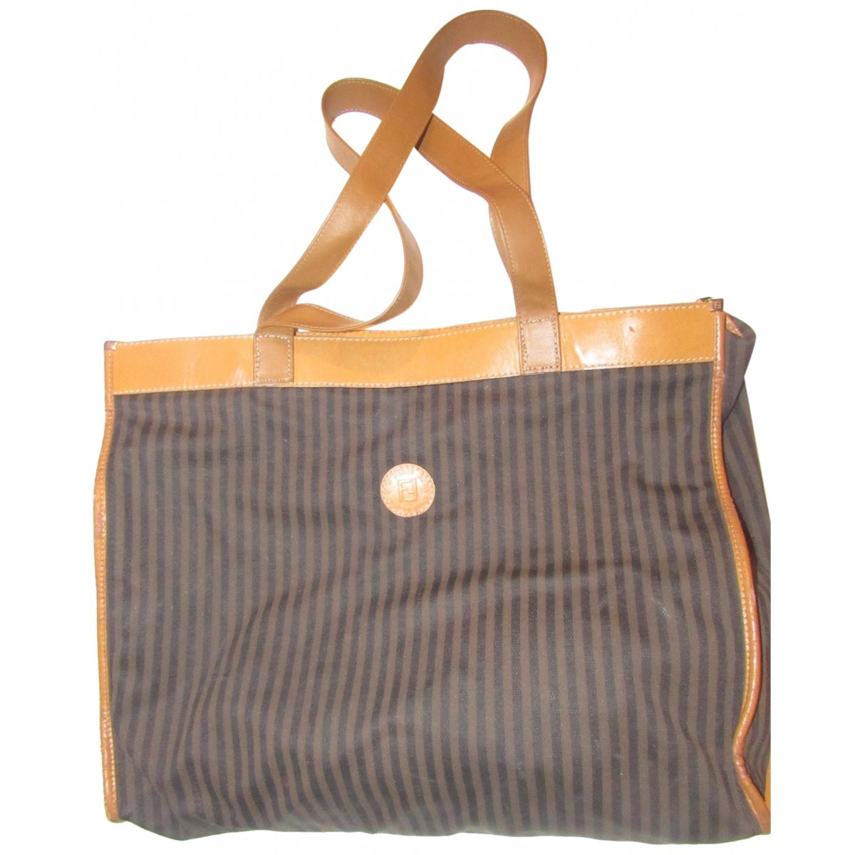 Logo Shopper Tote cloth handbag