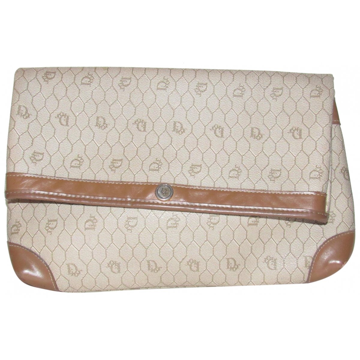 30 Montaigne Chain leather clutch bag