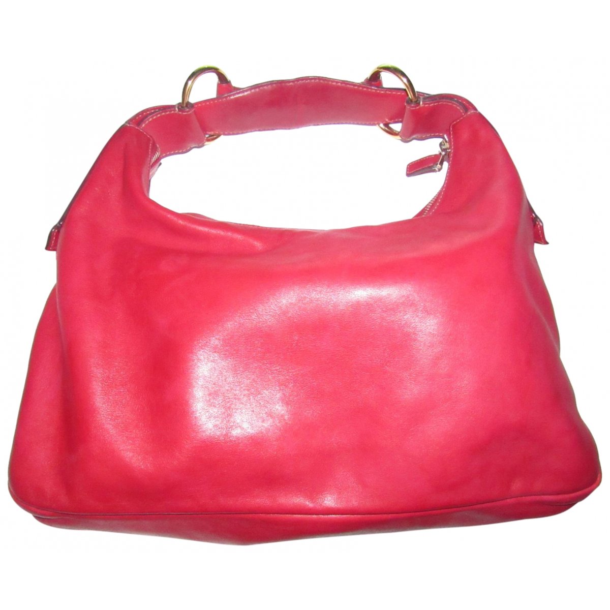 Hobo leather handbag