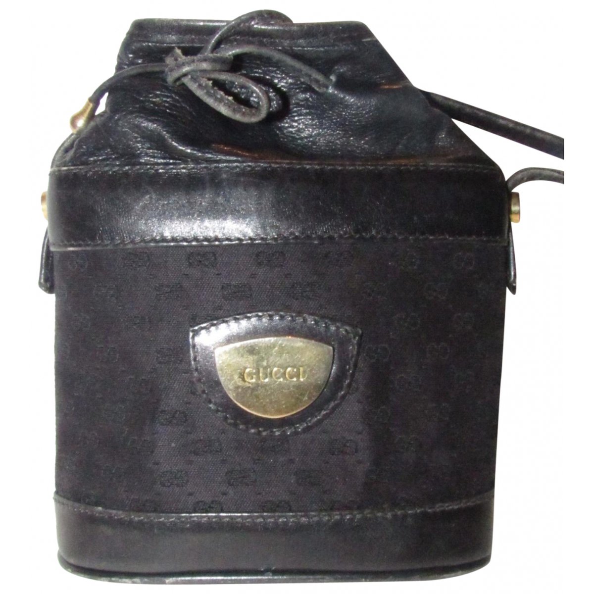 GG Marmont Chain Bucket leather crossbody bag