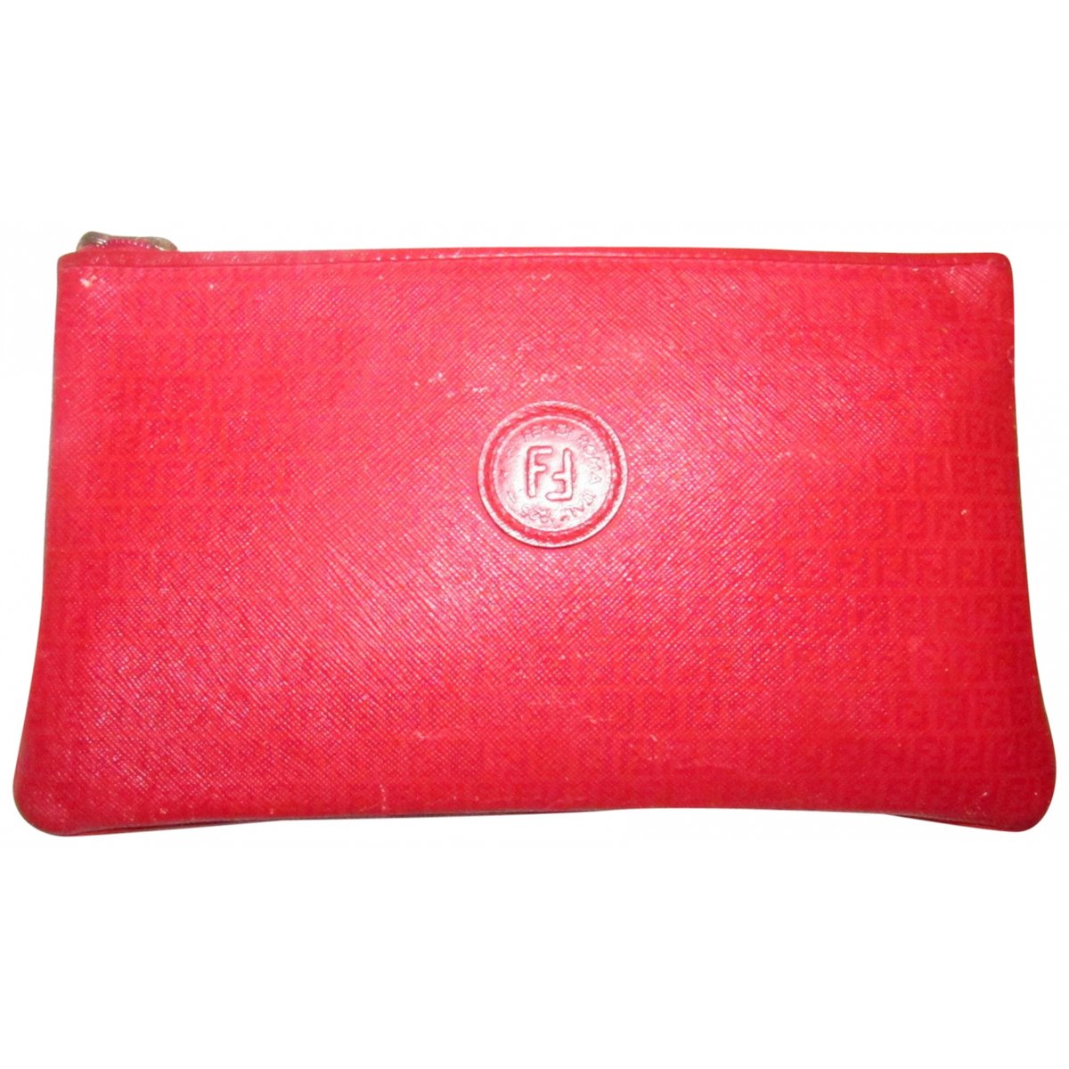 Kan I Logo cloth clutch bag