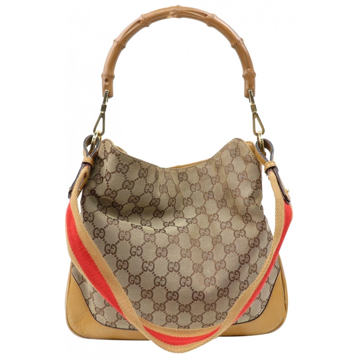 Bamboo Ring leather handbag