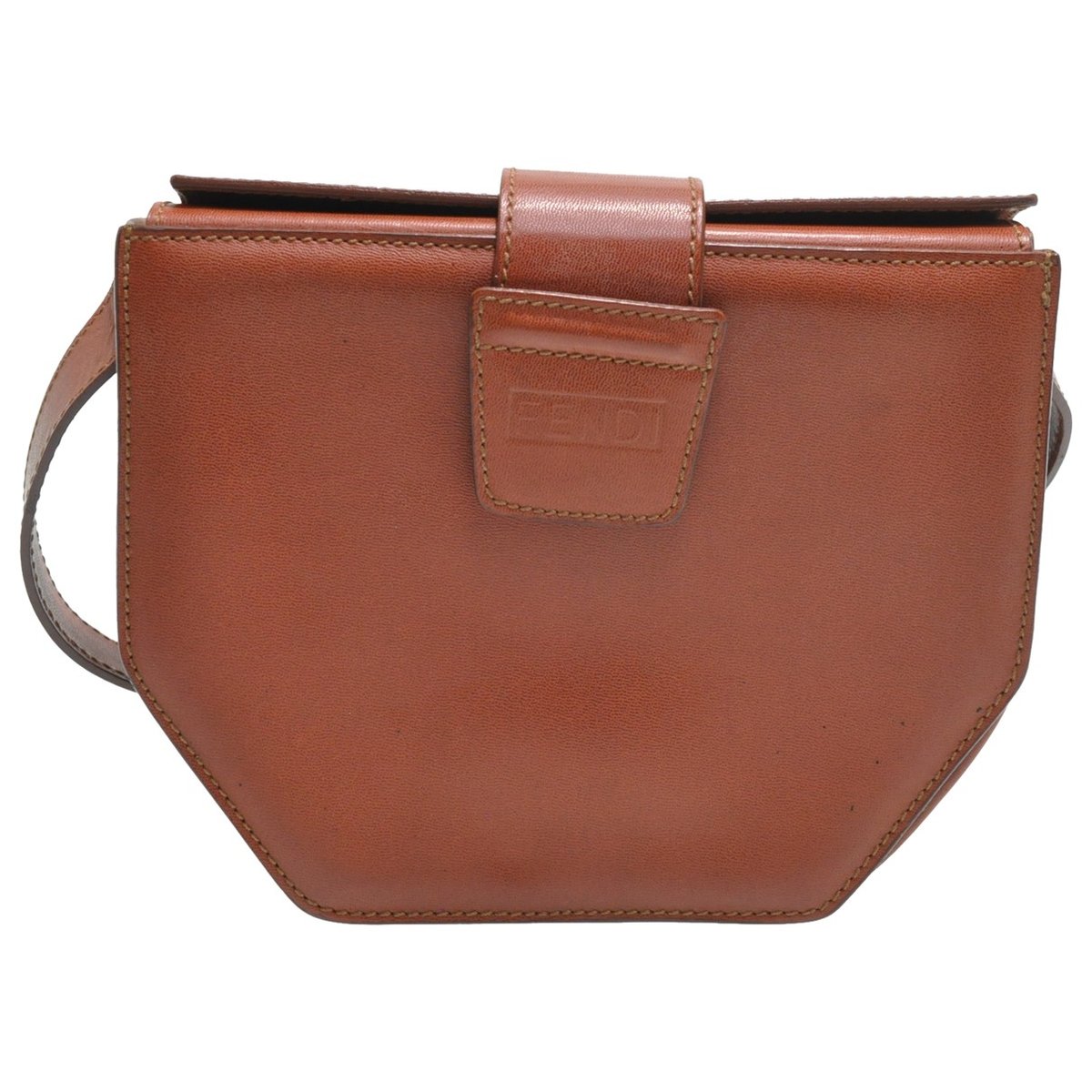 Peekaboo leather handbag