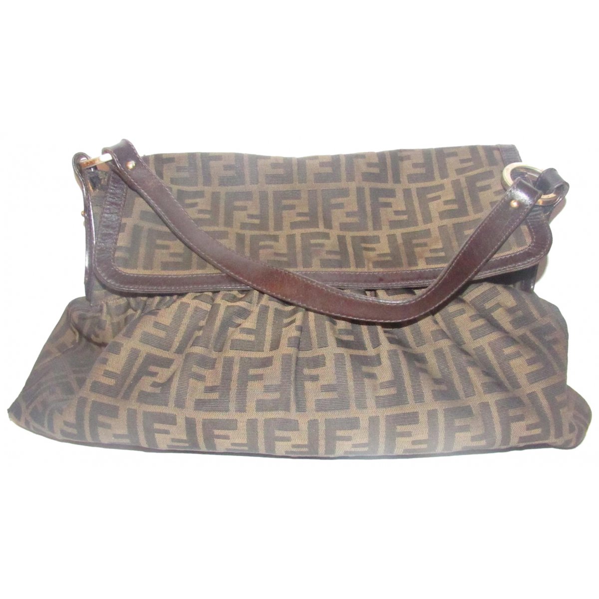 Oyster leather handbag