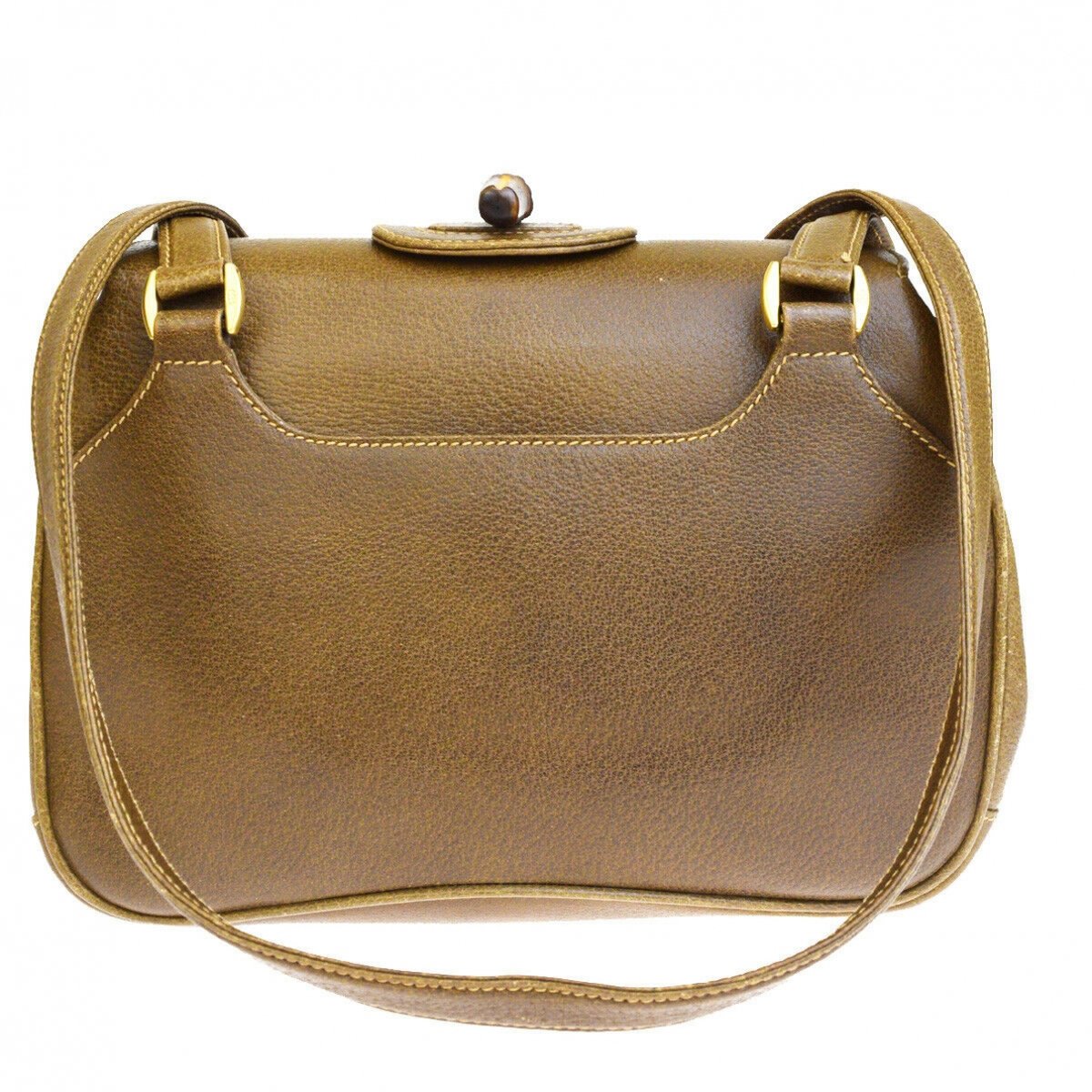 Bamboo Shopper leather tote