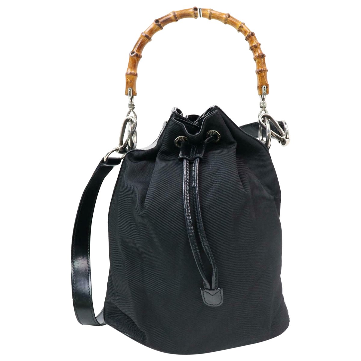 Bamboo Top Handle handbag