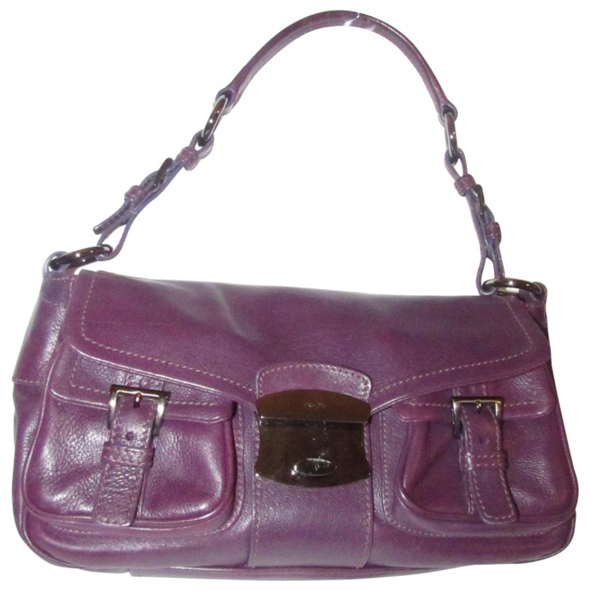 Sound leather handbag