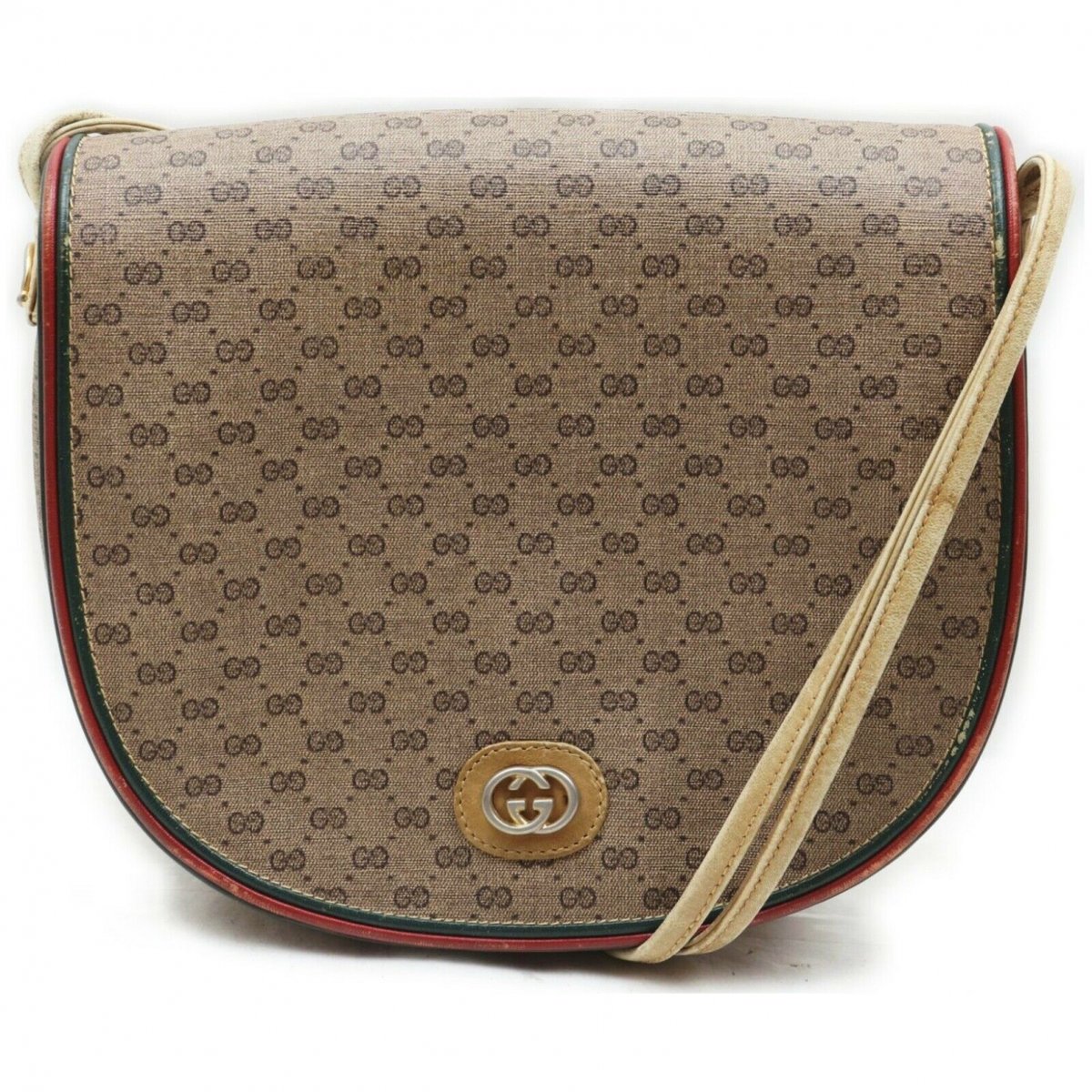 Guccy clutch patent leather handbag