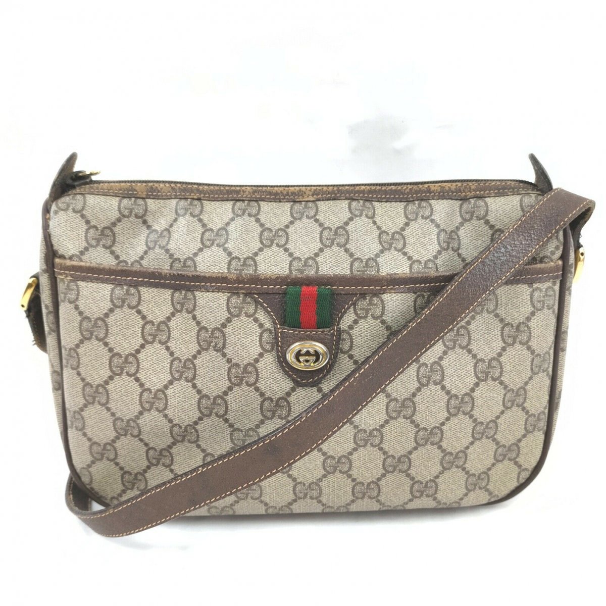 Ophidia leather handbag