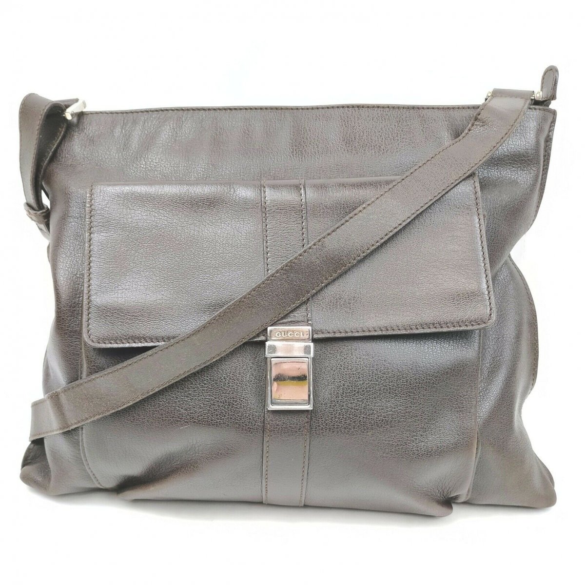 D-Ring leather handbag