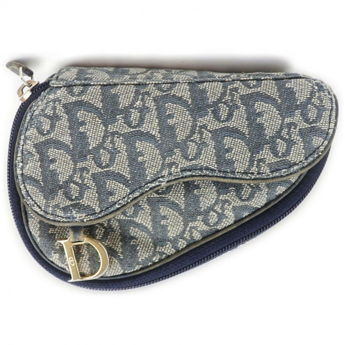 Double Saddle cloth clutch bag
