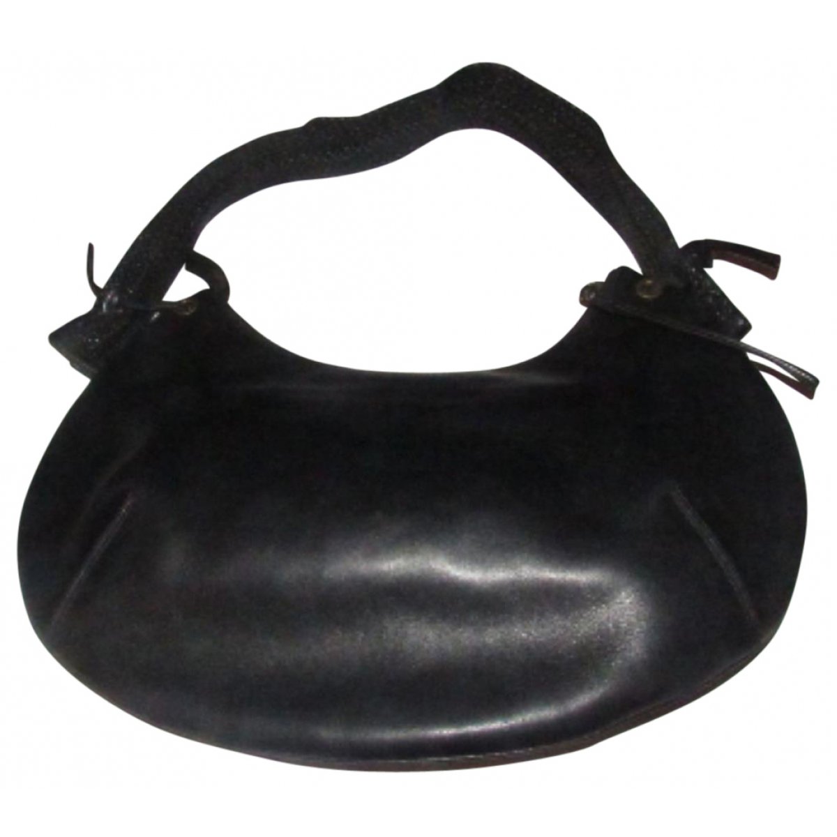 Bamboo Ring leather handbag