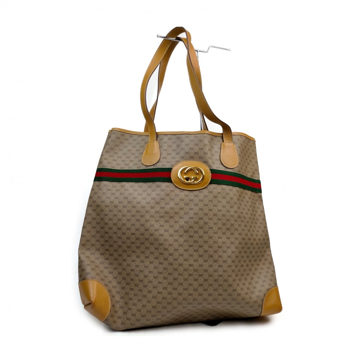 Eclipse leather handbag