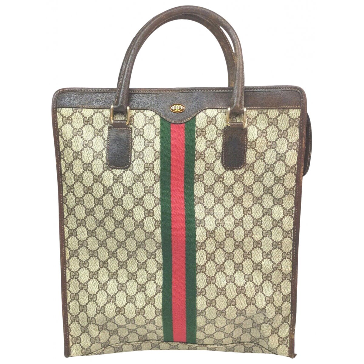 Ophidia GG Supreme leather handbag