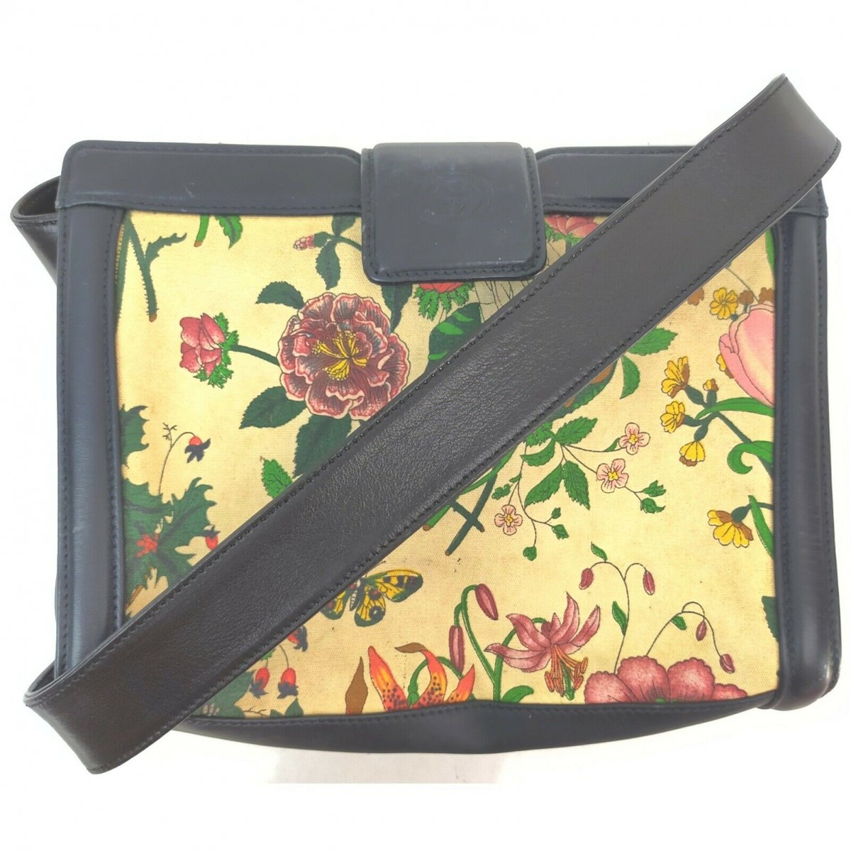 Ophidia leather handbag
