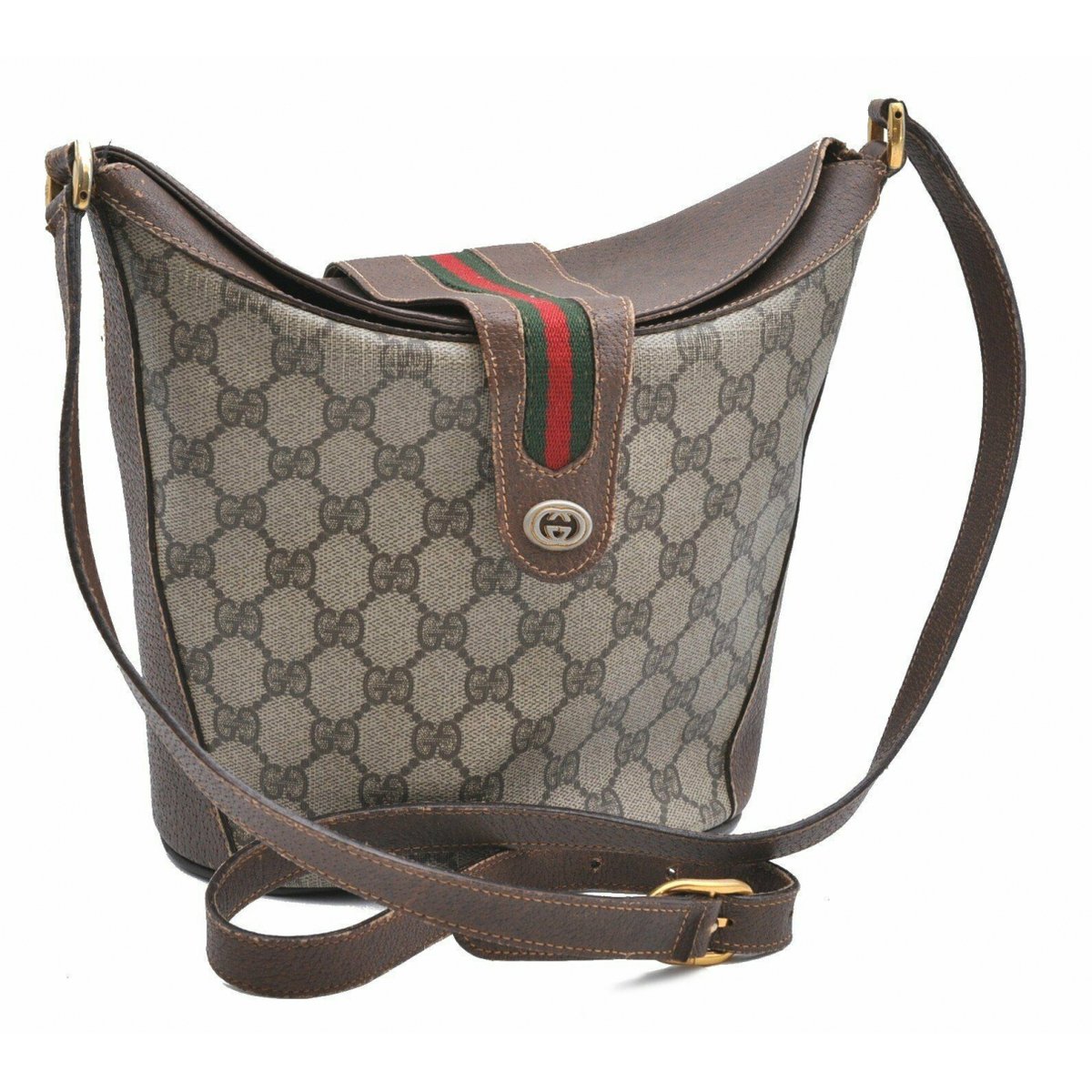 Ophidia GG Supreme leather handbag