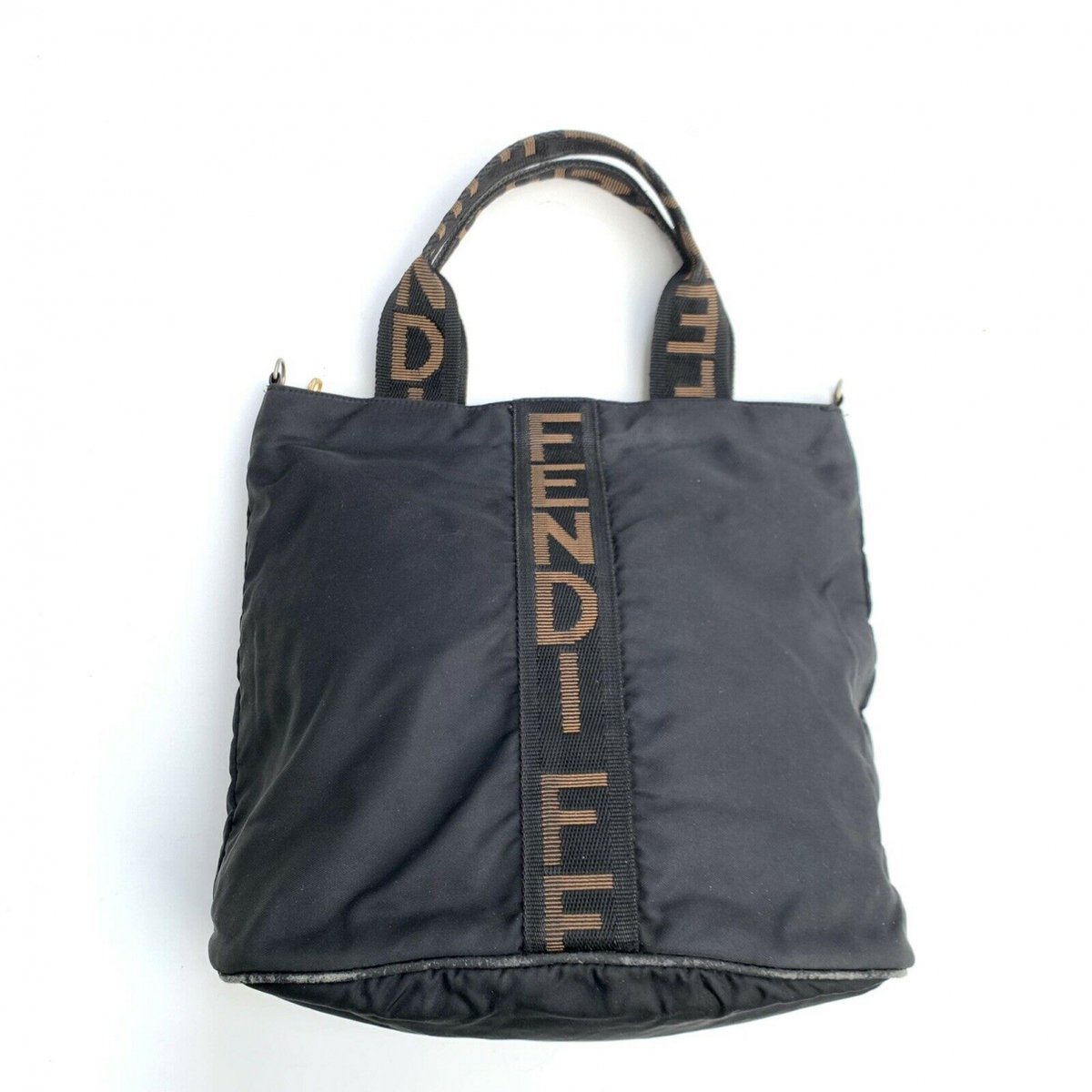 Logo Shopper Tote cloth handbag