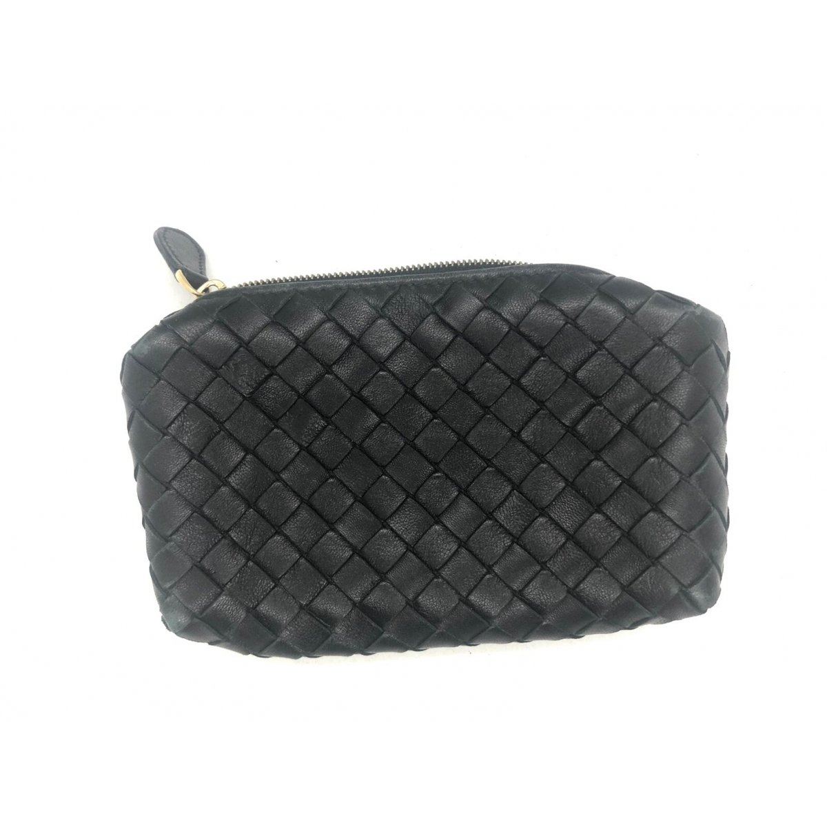 Pochette Knot leather travel bag