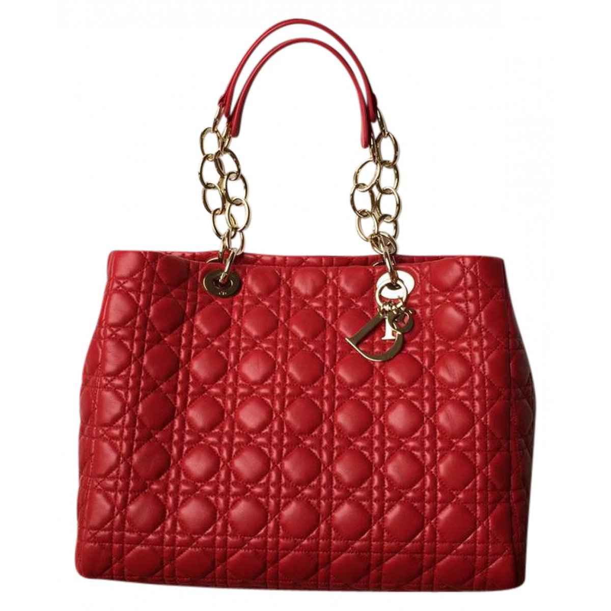 Dior Soft Shopping leather handbag