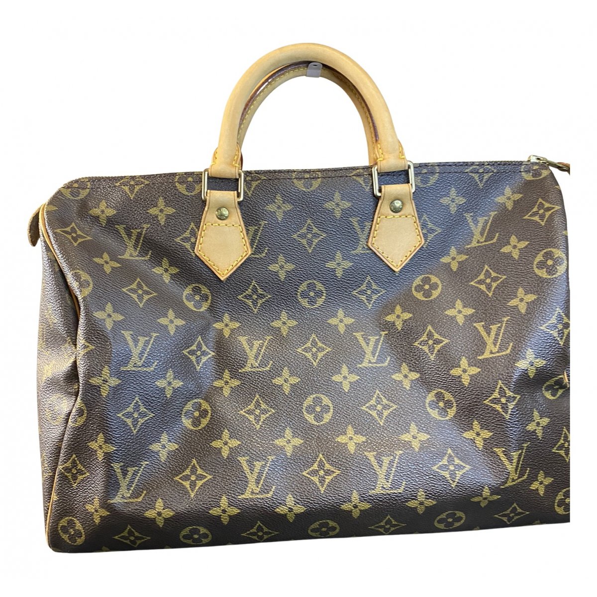 Speedy leather handbag